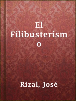cover image of El Filibusterismo